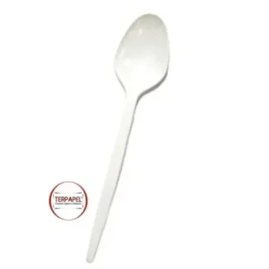 Colher plastico branca