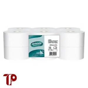 Papel Higienico Jumbo 2 Fls 12 Rolos